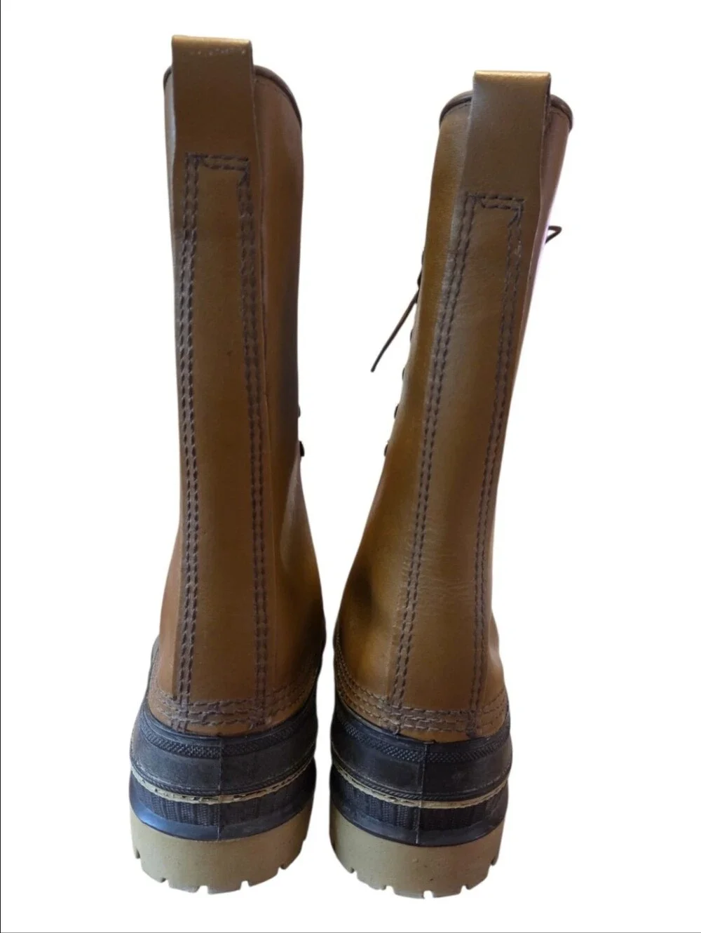 Vintage Sorel Frontier Kaufman Pac Boots Made Canada Leather Size 7